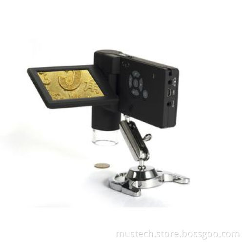 12-megapixel Handheld LCD Digital Microscope with CE, RoHS & FCC Marks from China Manufacturer